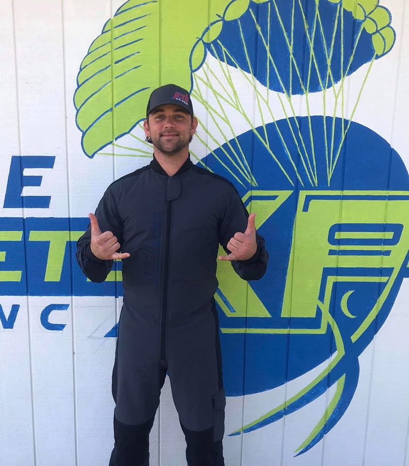 Instructor skydiving suit