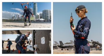 RAF FALCONS DISPALY SUITS